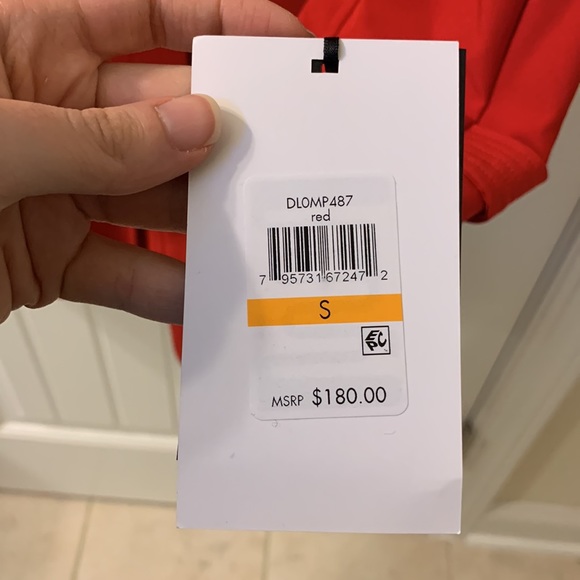 DKNY Bright Red Coat - Picture 5 of 17